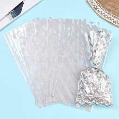 100Pcs 4 Styles Rectangle Plastic Candy Bags&nbsp;ABAG-WH20013-19F