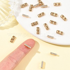SHEGRACE Brass Micro Pave Clear Cubic Zirconia Multi-Strands Links&nbsp;XGRQ5S564-849-G