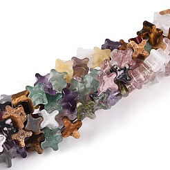 Natural Mixed Gemstone Beads Strands&nbsp;G-T143-31