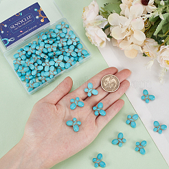 60Pcs Synthetic Turquoise Beads&nbsp;G-SC0002-95