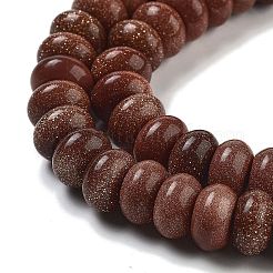 Synthetic Goldstone Beads Strands&nbsp;G-B077-B02-01
