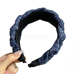 Denim Sequin Hair Bands for Women Girls&nbsp;PW-WG3BDBE-01