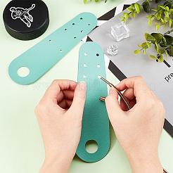 PVC Leather Flat Toe Guard Protector&nbsp;FIND-WH0013-65D