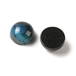 Natural Blue Agate Cabochons&nbsp;G-B082-07A-04