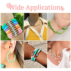 5640Pcs 6 Colors Handmade Polymer Clay Beads&nbsp;CLAY-TA0001-58