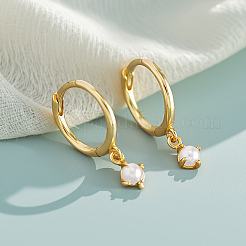 Simple Design S925 Silver Imitation Pearl Ear Clips for Women&nbsp;TS0861-1