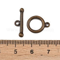 Brass Toggle Clasps&nbsp;KK-P141-01AB