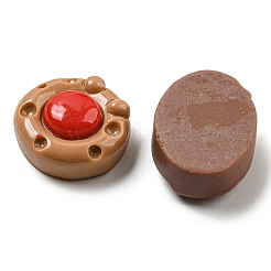 Opaque Resin Imitation Food Decoden Cabochons&nbsp;CRES-H002-01A