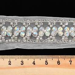 Polyester Flower Lace Trims&nbsp;OCOR-A007-13