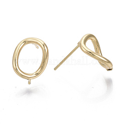 Brass Stud Earring Findings&nbsp;LS-KK-N232-07-NF