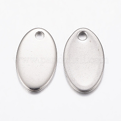 Tarnish Resistant 304 Stainless Steel Charms&nbsp;STAS-L200-62P