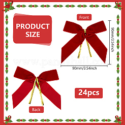 Polyester Bowknot Costume Accessories&nbsp;DIY-WH0504-757