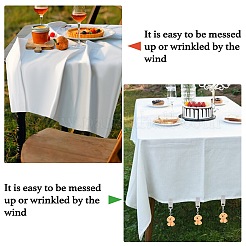 8Pcs Dog Resin Tablecloth Weights&nbsp;HJEW-SW00128-15