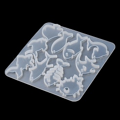 Fish Ocean Theme DIY Pendant Silicone Molds&nbsp;DIY-G102-01D