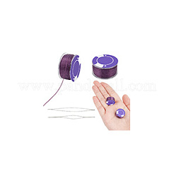 2 Rolls Special Coated Polyester Beading Threads&nbsp;OCOR-NB0002-06F