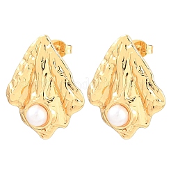 Ocean 304 Stainless Steel Stud Earrings&nbsp;EJEW-E614-01B-G
