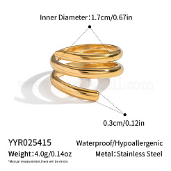304 Stainless Steel Finger Rings for Women&nbsp;HF0933