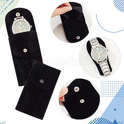 Portable Velvet Watch Pouches&nbsp;TP-WH0001-02C