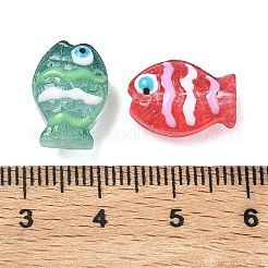Handmade Lampwork Enamel Beads&nbsp;X-LAMP-A014-01