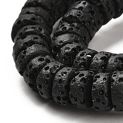 Natural Lava Rock Dyed Beads Strands&nbsp;G-L586-A01-06
