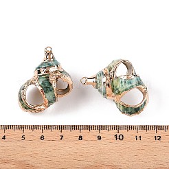 Natural Sea Shell Pendants&nbsp;X-SSHEL-N038-55