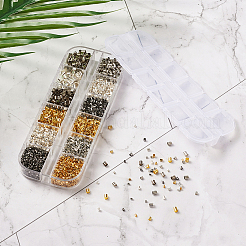 Brass Crimp Beads&nbsp;KK-TA0007-52