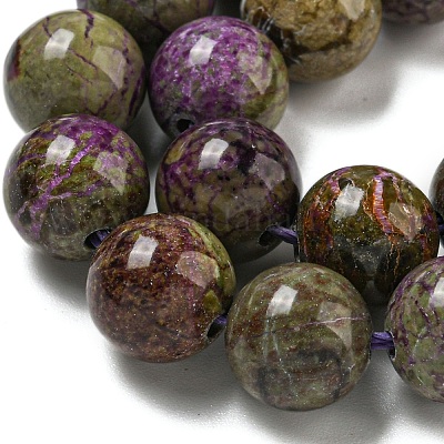 Natural Atlantisite Stichtite Beads Strands&nbsp;G-H034-A02-06-1
