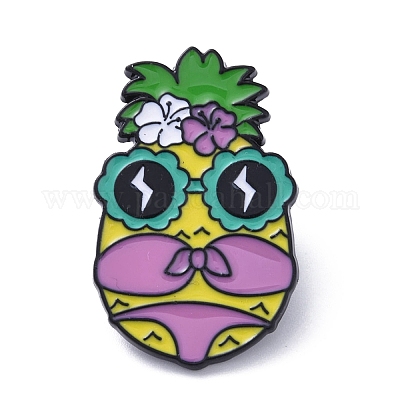 Black Alloy Brooches&nbsp;JEWB-G035-05D-1
