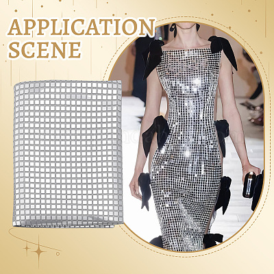 Polyester Fabric&nbsp;DIY-WH0816-153C-1