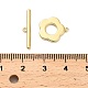 Brass Toggle Clasps&nbsp;KK-L229-010G-4