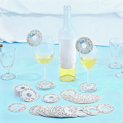Paper Wine Glass Charms&nbsp;DIY-WH0899-772D-14