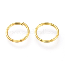 Brass & Stainless Steel Open Jump Rings&nbsp;STAS-XCP0001-18