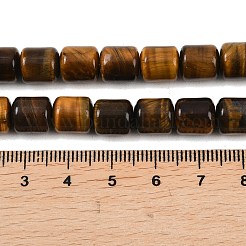 Natural Tiger Eye Beads Strands&nbsp;G-C270-A01-8mm