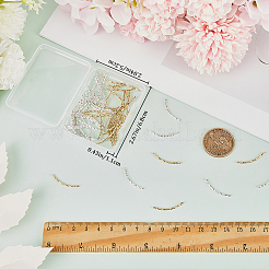 64Pcs 2 Colors Brass Tube Beads&nbsp;KK-CN0002-92