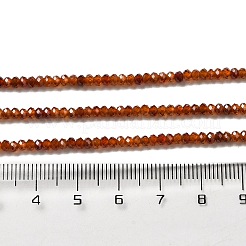 Natural Orange Garnet Beads Strands&nbsp;X-G-M426-A01-01
