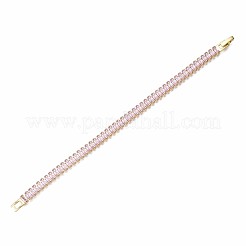 Cubic Zirconia Classic Tennis Bracelet&nbsp;ZIRC-S067-073G-NF