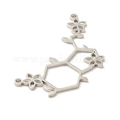 Non-Tarnish 201 Stainless Steel Pendants&nbsp;STAS-E175-12P