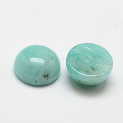 Dome/Half Round Natural Amazonite Cabochons&nbsp;G-O146-02D