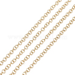 Ion Plating(IP) 304 Stainless Steel Rolo Chains&nbsp;CHS-H013-07G-D