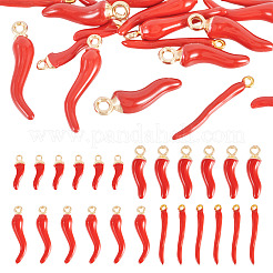 24Pcs 4 Styles Alloy & Brass Enamel Pendants&nbsp;FIND-TA0006-76