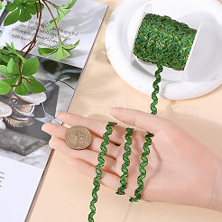 1Pc Sparkle Wavy Polyester Ribbons&nbsp;OCOR-GF0003-01E