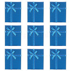 Rectangle Paper Jewelry Set Storage Boxes with Bowknot&nbsp;LS-CON-TAC0014-04E