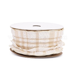 20 Yards Polyester Ruffled Ribbon&nbsp;SRIB-P021-D05