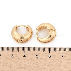 Brass Hoop Earrings for Women&nbsp;EJEW-U041-02G