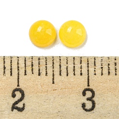 Natural White Jade Dyed Cabochons&nbsp;G-H309-03-27