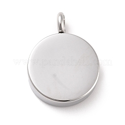 Non-Tarnish 304 Stainless Steel Urn Pendants&nbsp;STAS-D179-22P