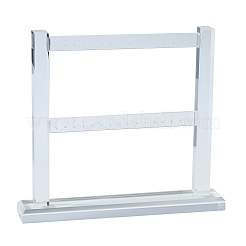 Organic Glass Earring Stands Displays&nbsp;EDIS-E008-01