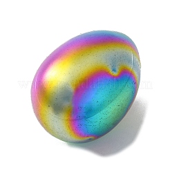 Electroplated Synthetic Non-Magnetic Hematite Palm Stones&nbsp;G-H021-03