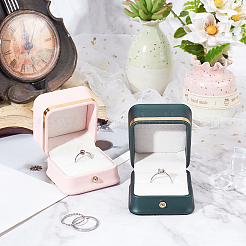 Leather Ring Gift Boxes&nbsp;CON-GF0002-10A