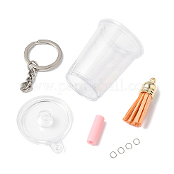 DIY Miniature Drink Cup Shape Keychain&nbsp;DIY-FP0001-62